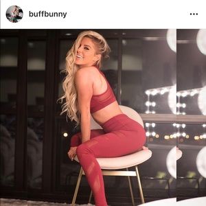 Buffbunny Anastasia Leggings - Merlot